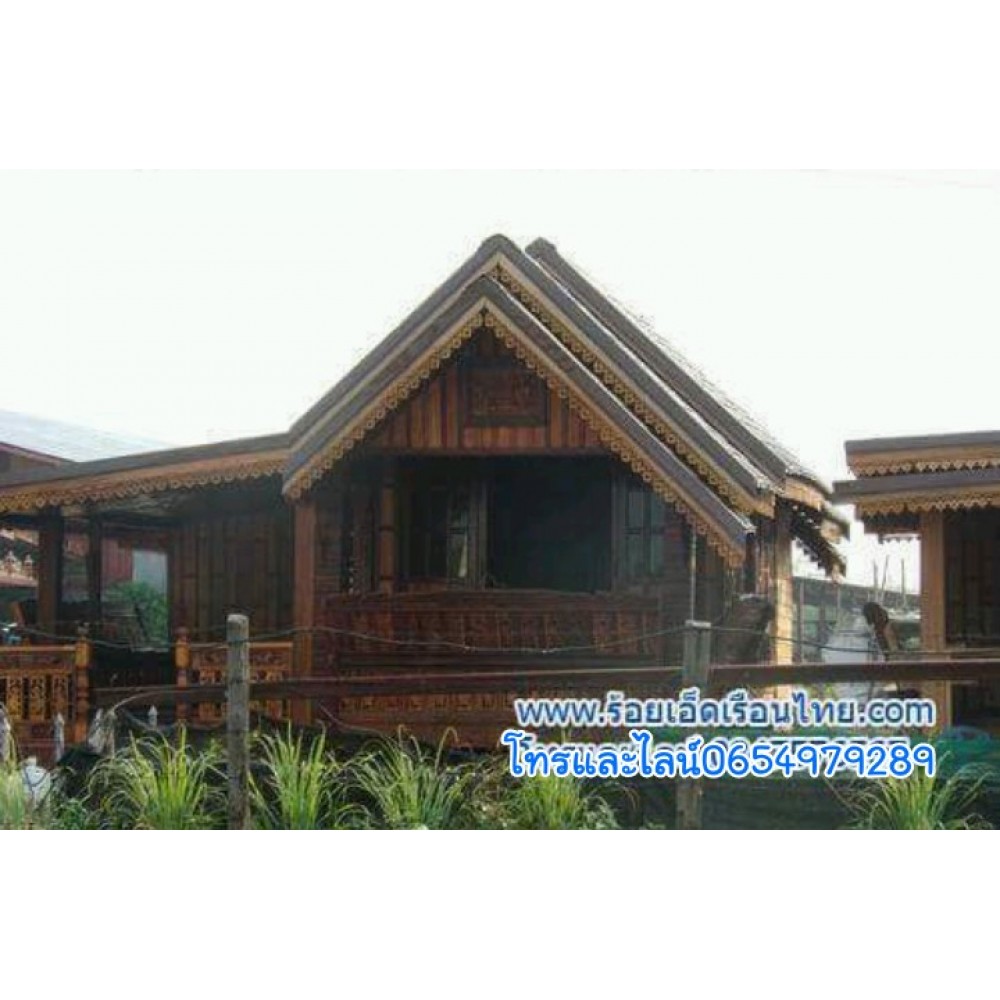 บ้านระเบียงข้างแบบที่7 ขนาด5.5 x6.5